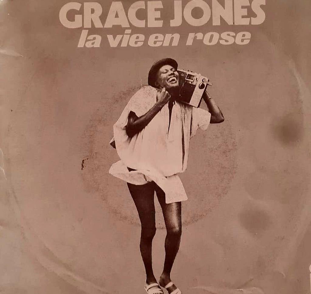 GRACE JONES - LA VIE EN ROSE, Cd's en Dvd's, Vinyl Singles, Ophalen of Verzenden, Gebruikt