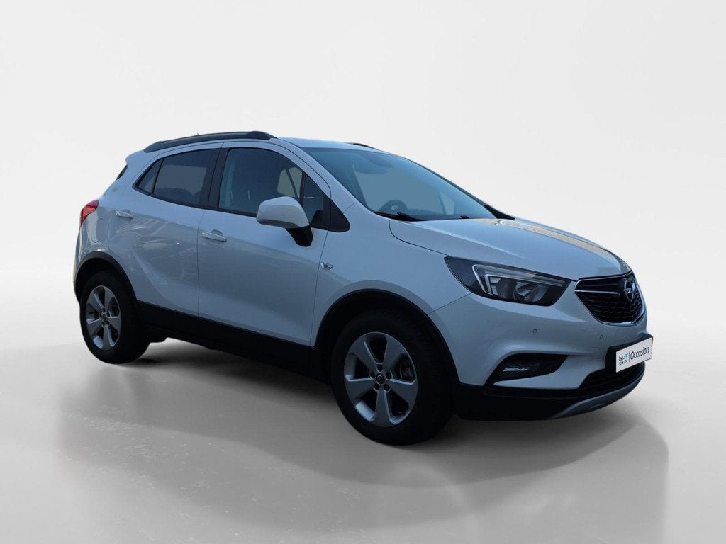 Opel Mokka X 1.4 Turbo Edition | Trekhaak | Achteruitrijcame, Auto's, Opel, 12 maanden, Stof, Gebruikt, Wit