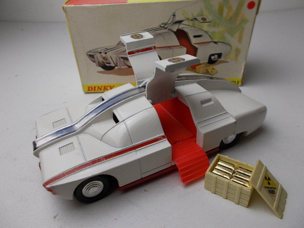 1968 Dinky Toys 105 MAXIMUM SECURITY VEHICLE +ORIG. DOOS (D), Ophalen of Verzenden, Zo goed als nieuw, Bus of Vrachtwagen, Dinky Toys