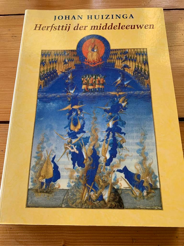 Johan Huizinga - Herfsttij der Middeleeuwen (Zeer Goede Staa, Boeken, Geschiedenis | Vaderland, Zo goed als nieuw, 20e eeuw of later