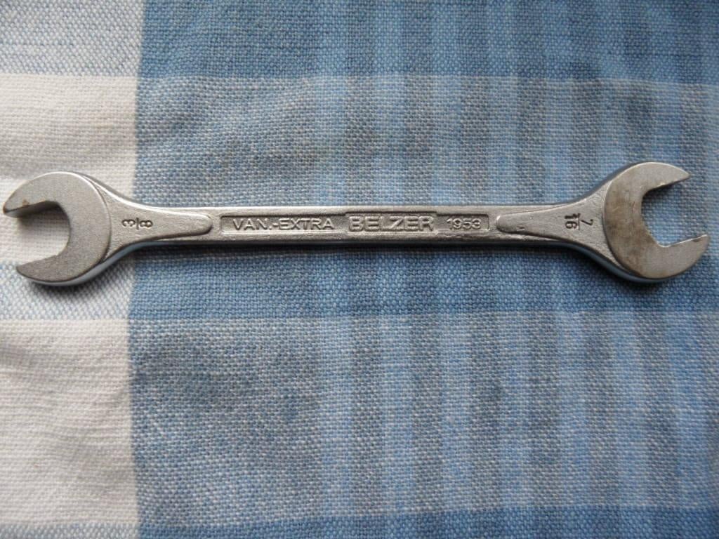Belzer No 1953 steeksleutel 3/8 7/16, Ophalen of Verzenden, Gebruikt