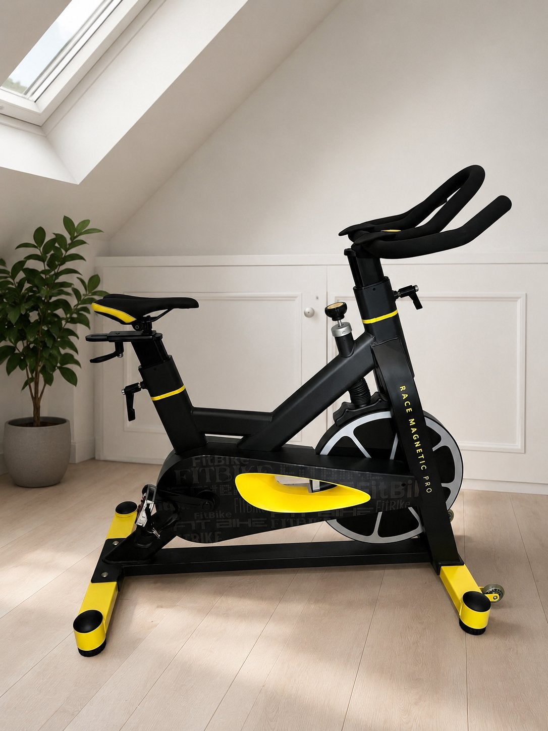 FitBike Race Magnetic Pro | Nieuwprijs €699 | Topstaat, Sport en Fitness, Fitnessapparatuur, Zo goed als nieuw, Spinningfiets