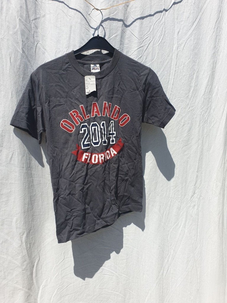 Stoer grijs heren NIEUW tshirt mt S merk AAA Alstyle, ., Nieuw, Ophalen of Verzenden, .
