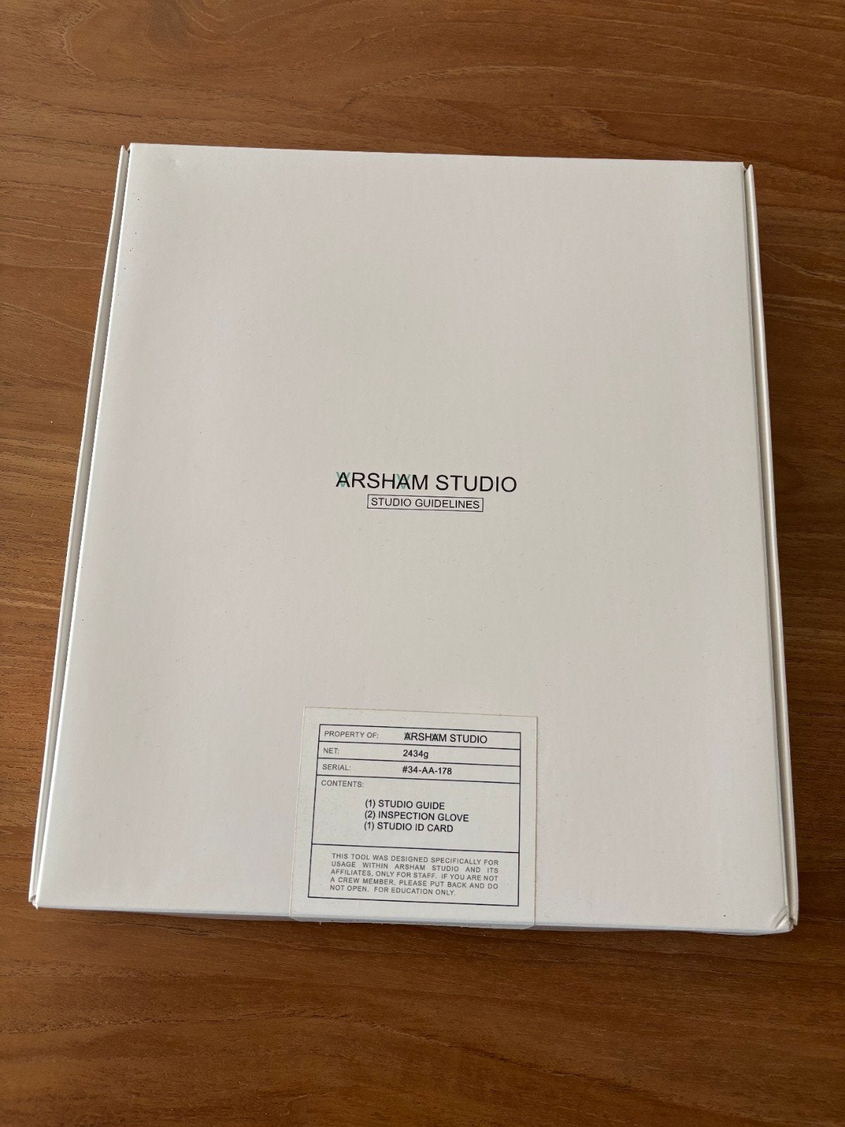 Daniel Arsham's Special Edition 'ARSHAM' Monograph, Ophalen of Verzenden