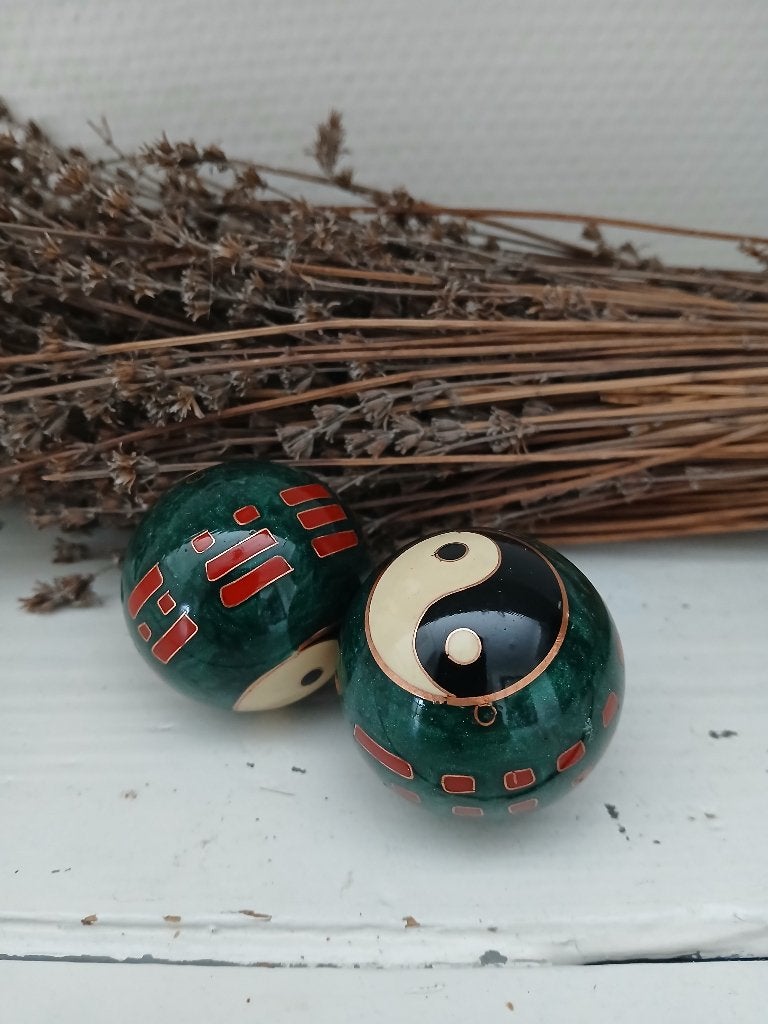 chinese meridiaan kogels - Baoding ballen - Yin Yang, Ophalen of Verzenden, Overige typen