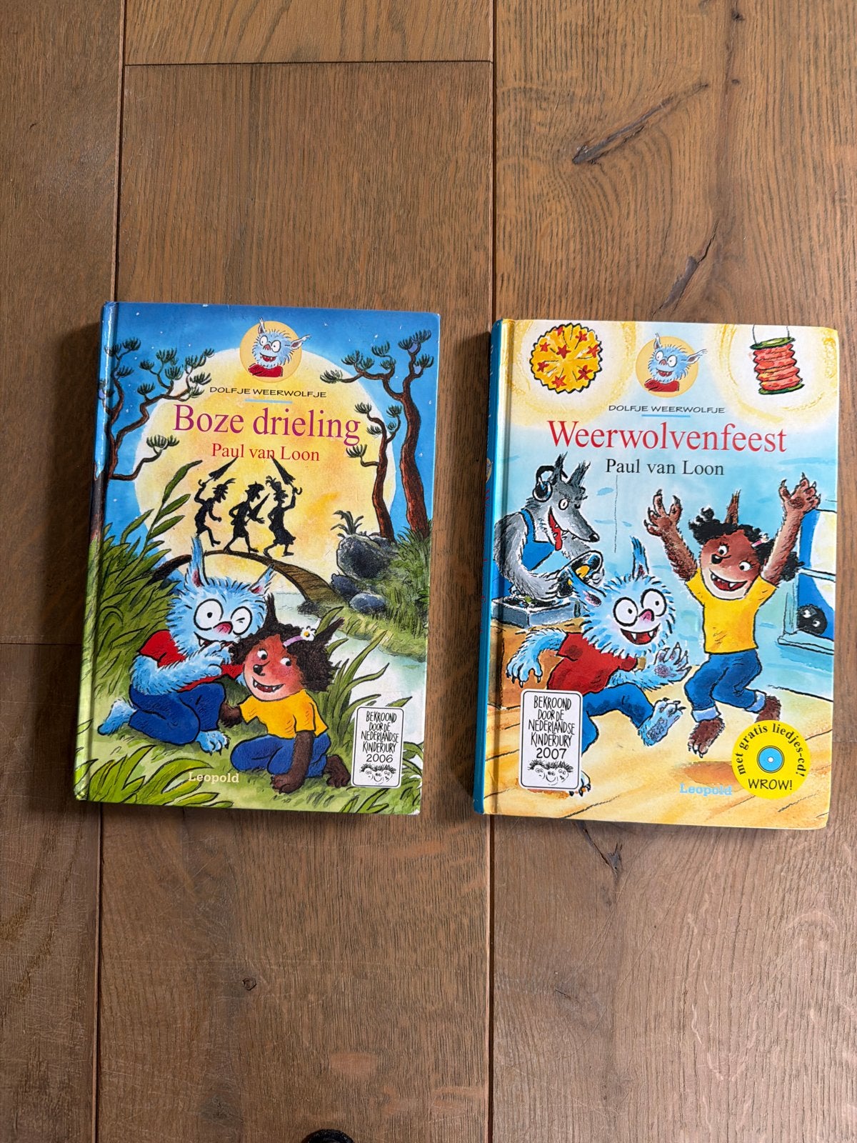 Dolfje Weerwolfje boeken - Boze Drieling & Weerwolvenfeest, Boeken, Ophalen of Verzenden, Gelezen, Fictie
