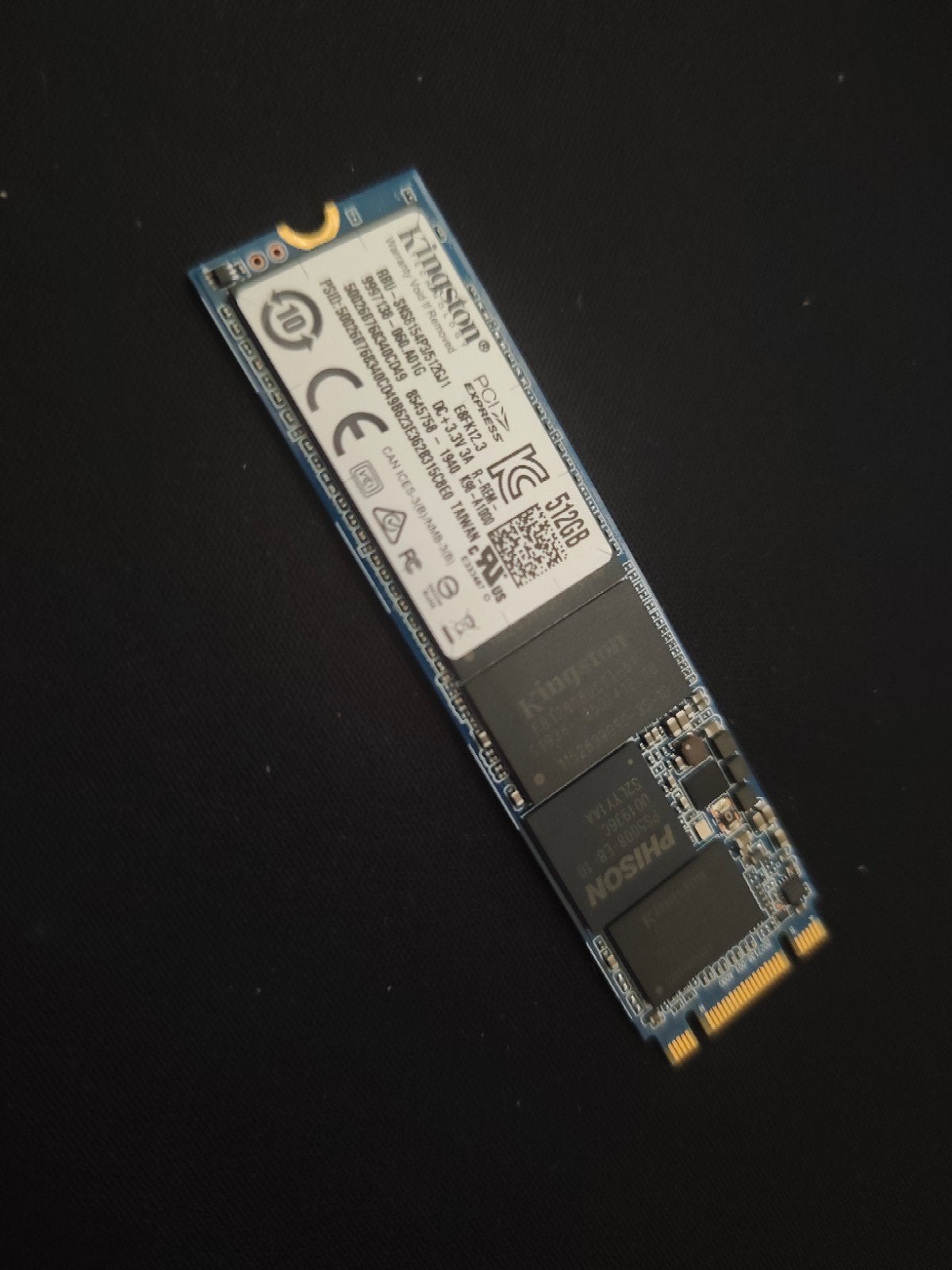 Kingston NVMe SSD 512GB - Snelle en Betrouwbare Upgrade✅, Computers en Software, Intern, Kingston, 512GB, SSD