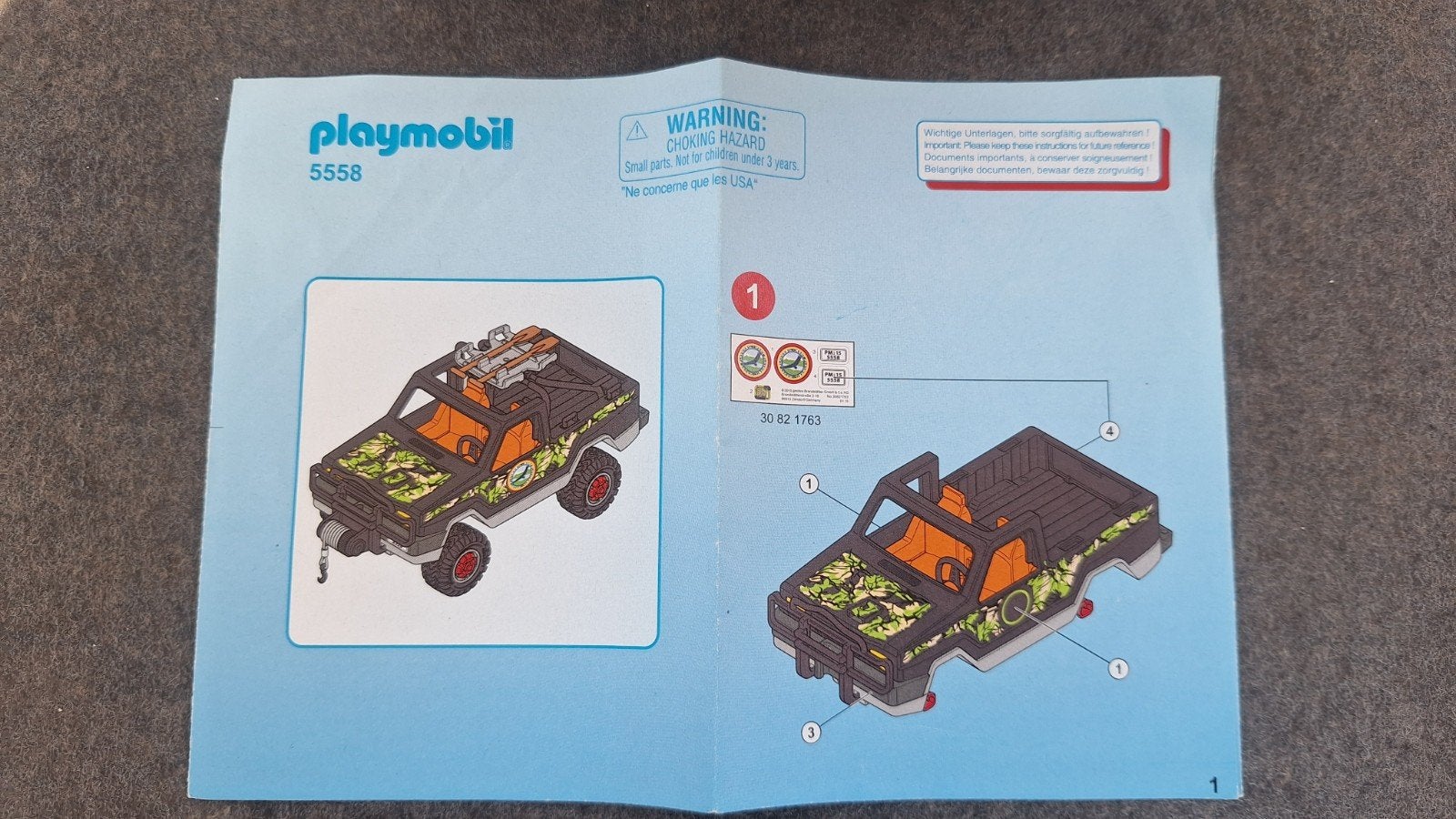 Foto 3 van Playmobil set: Jungle Jeep, Jeep met Surfer, Buggy €15
