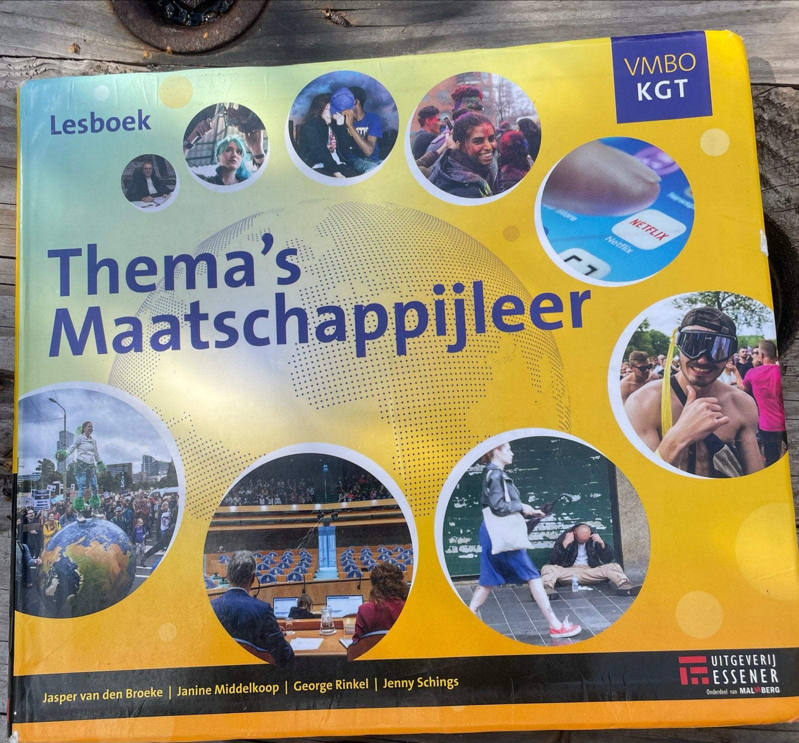 Lesboek Thema's Maatschappijleer VMBO KGT, Ophalen of Verzenden, Gelezen, VMBO, Maatschappijleer