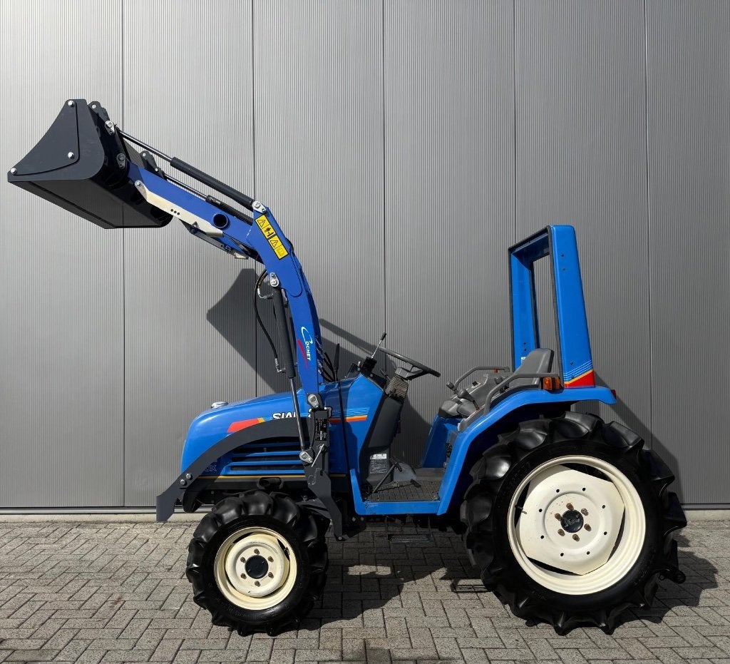 Iseki Sial 23 minitrekker met voorlader - 27PK - 4WD - BTW, Overige merken, Gebruikt, Tot 2500, Ophalen of Verzenden