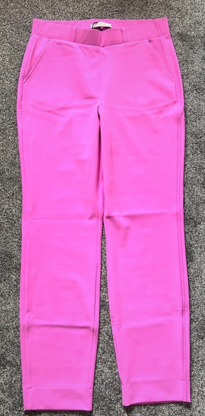 Studio Anneloes Anke bonded trousers - dark pink, Kleding | Dames, Maat 38/40 (M), Verzenden, Nieuw, Roze