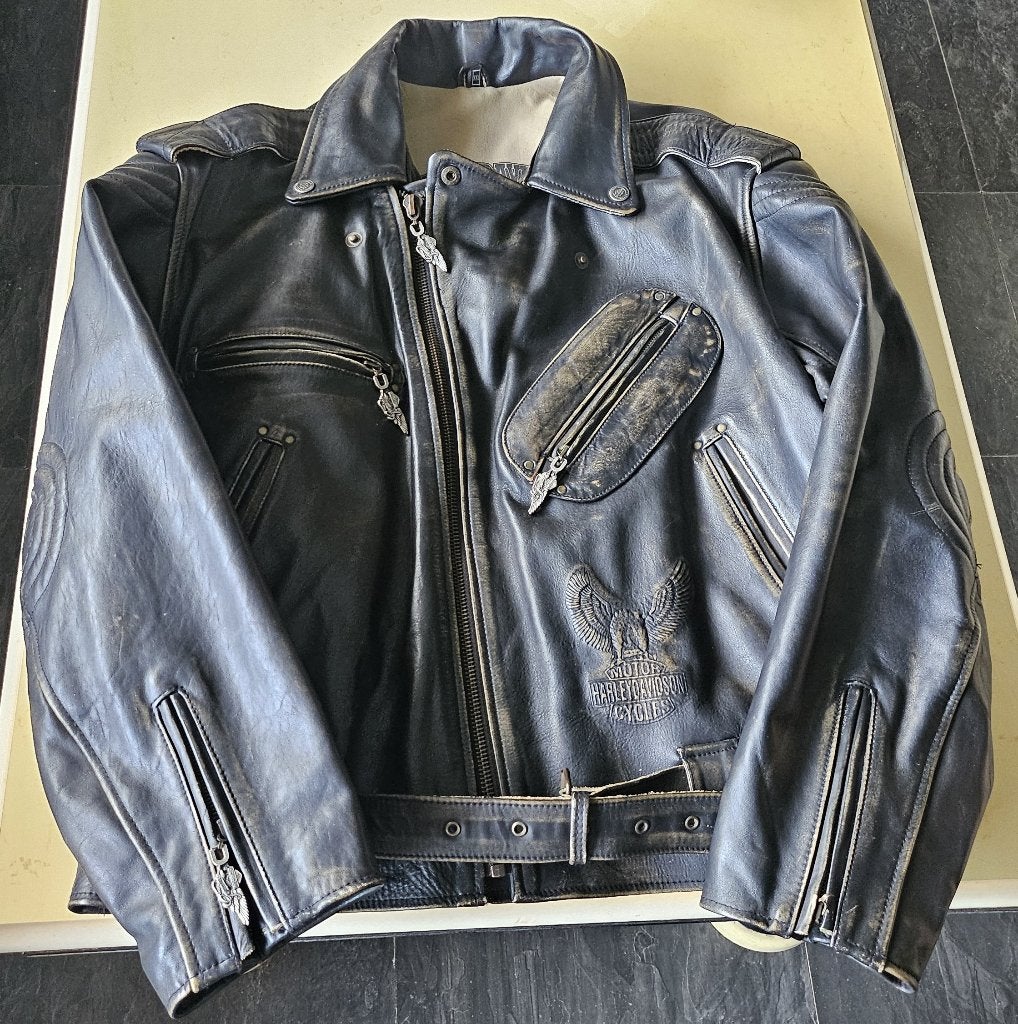 Zeldzaam Harley-Davidson Motorjack XXL – Collector's Item, Harley-Davidson, Heren, Jas | leer, Ophalen of Verzenden