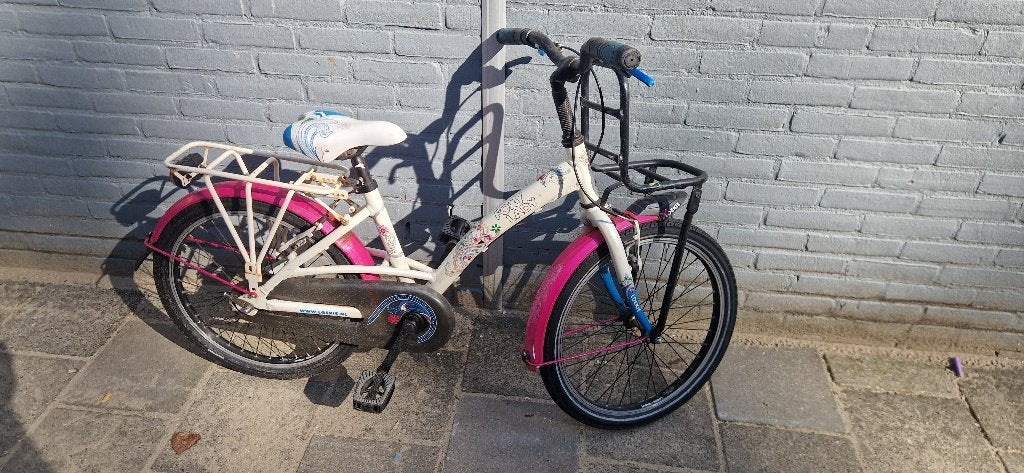Meisjesfiets - Foxy Lady, Ophalen, Gebruikt, Handrem, Loeki