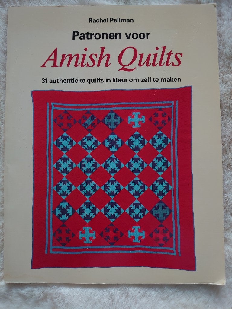 Patronen voor Amish Quilts Rachel Pellman, Verzenden, Zo goed als nieuw, Borduren en Naaien