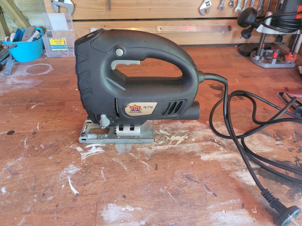 TIP Craft TS-710 Decoupeerzaag - Snelheid Instelbaar, Ophalen, Gebruikt, Decoupeerzaag, TIP Craft
