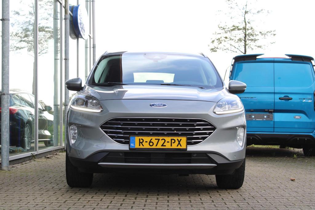 Ford Kuga 1.5 EcoBoost Titanium X Trekhaak 1800KG | Stoel +, Voorwielaandrijving, 15 km/l, 150 pk, Leder en Stof
