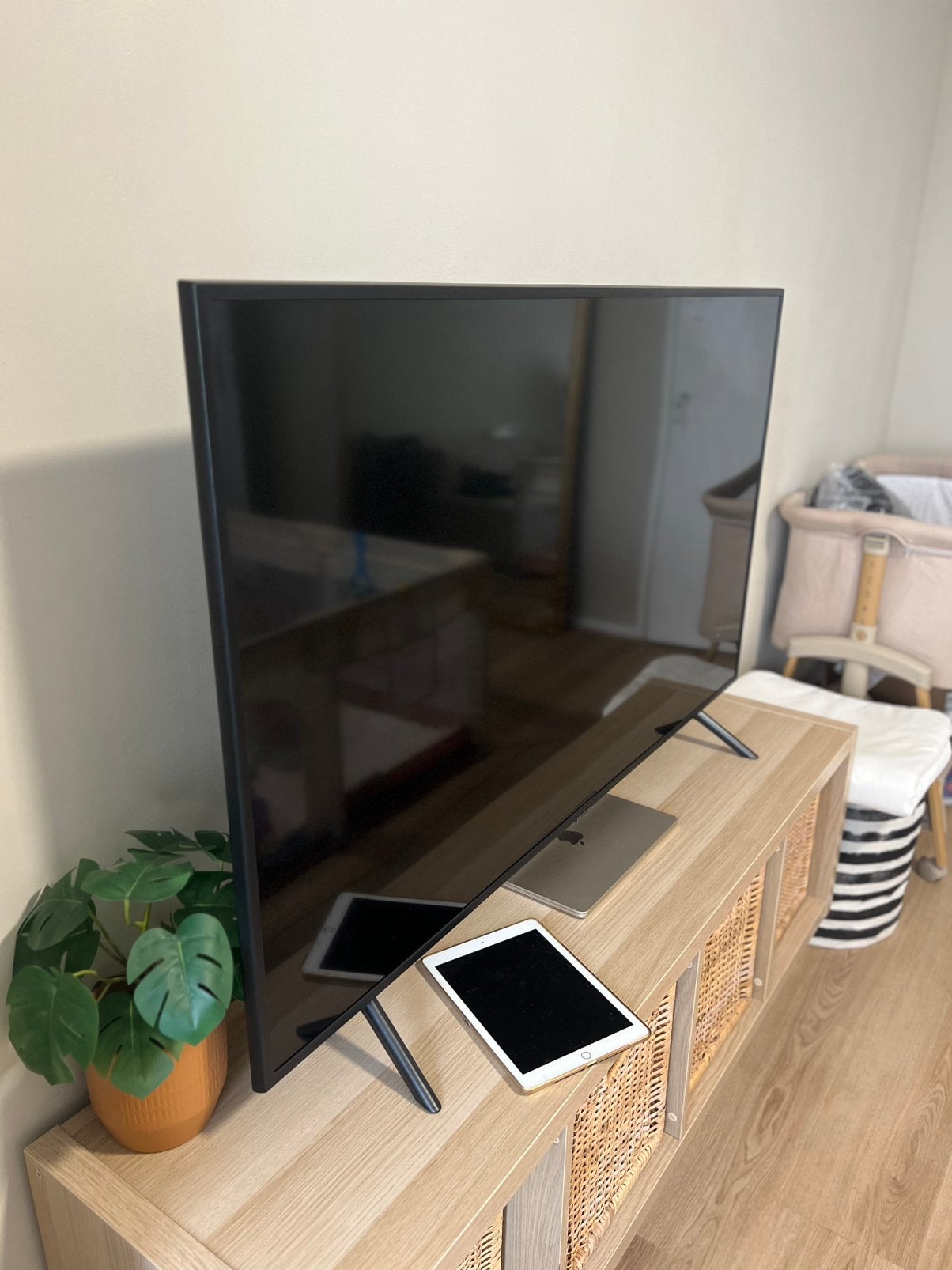 Samsung 55" 4K UHD Smart TV (UE55RU7100), Ophalen, LED, 50 Hz, Zo goed als nieuw
