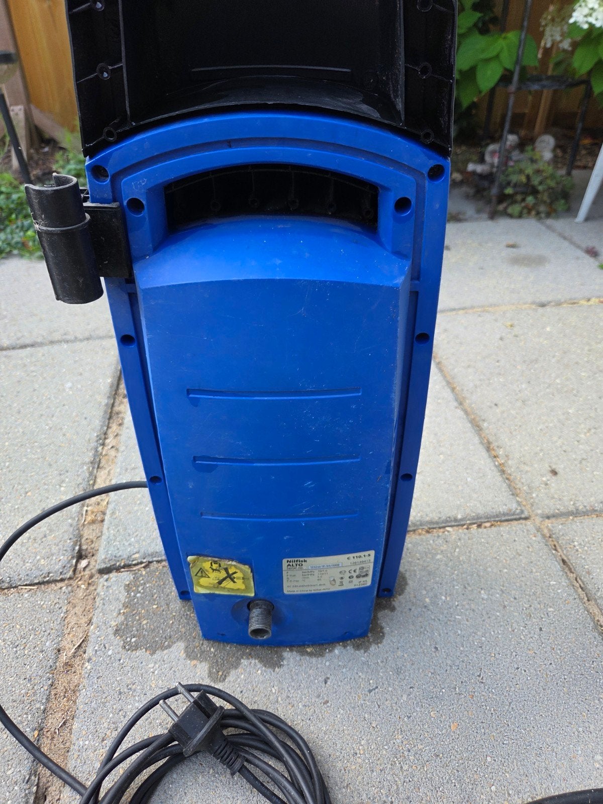 Nilfisk Alto C 110.1 hogedrukreiniger met accessoires, Tuin en Terras, Hogedrukreinigers, Ophalen, Gebruikt, Elektrisch, Nilfisk Alto