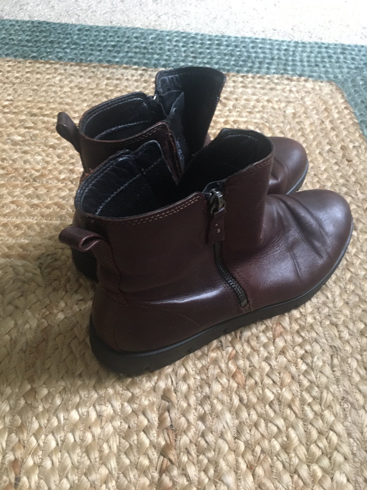 Ecco schoenen echt leer maat 40, Kleding | Dames, Ophalen of Verzenden, Zo goed als nieuw, Zwart, Sneakers of Gympen