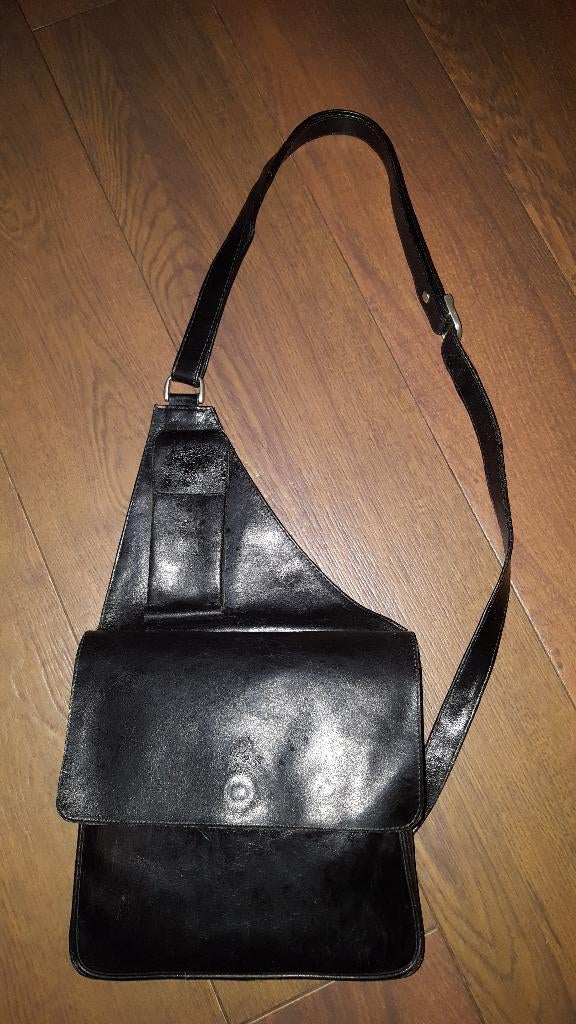 Tas CENTAUR kleur zwart, Ophalen of Verzenden, Gebruikt, Zwart, Schoudertasje
