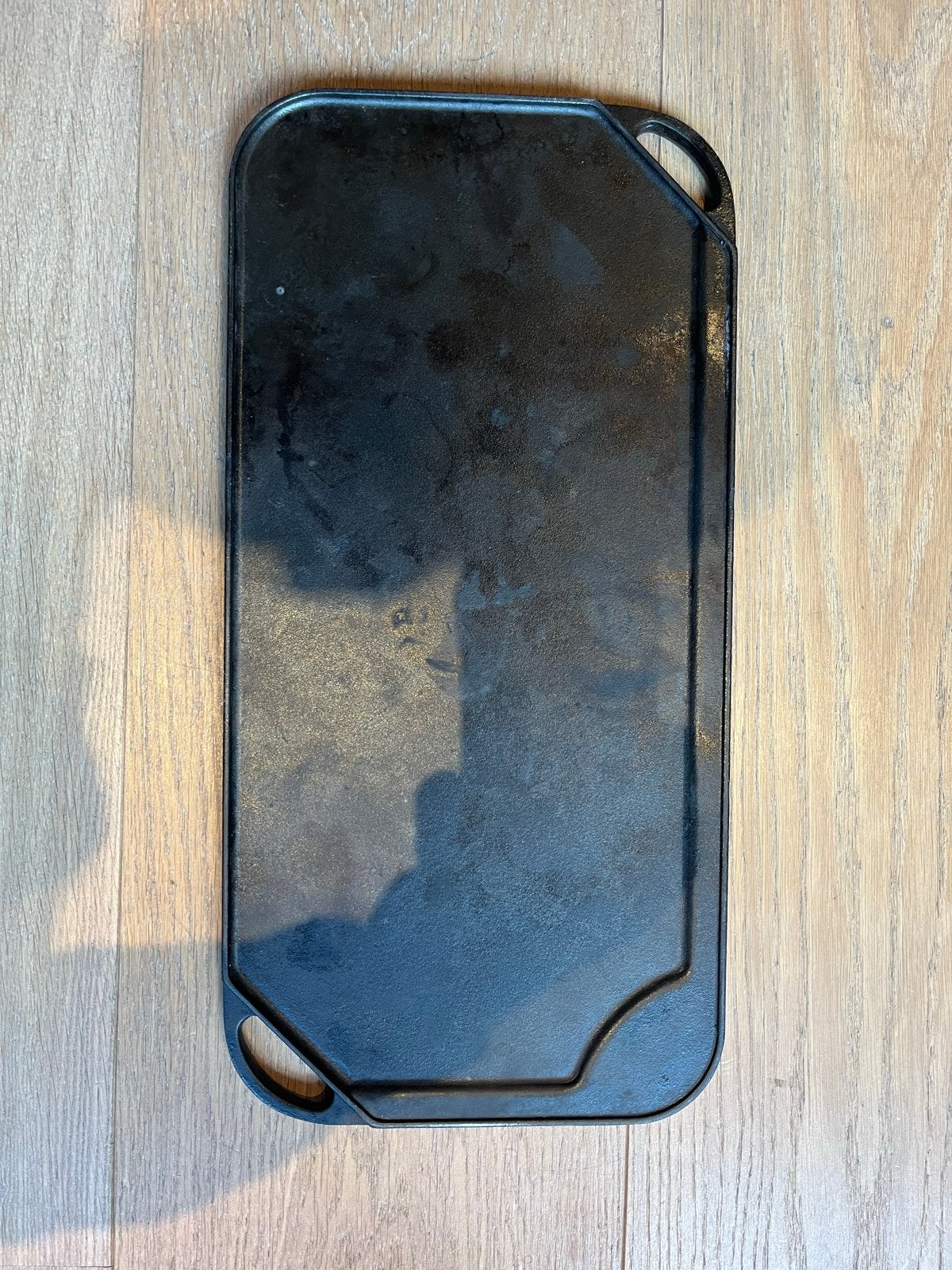 Le Creuset Gietijzeren Grillplaat, Huis en Inrichting, Gebruikt, Gietijzer, Overige typen, Le Creuset