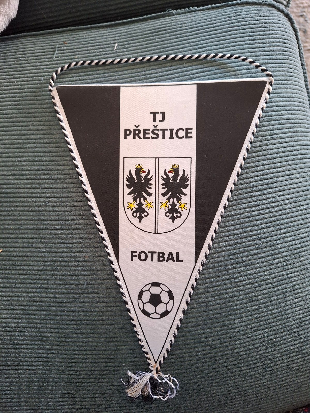 TJ Přeštice Voetbalvaandel - Clubaccessoire, Ophalen of Verzenden, Gebruikt, Clubaccessoires