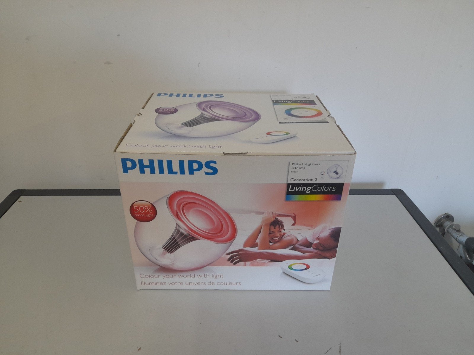 Philips living colors lamp, Philips, Led-lamp, Gebruikt, Meerkleurig