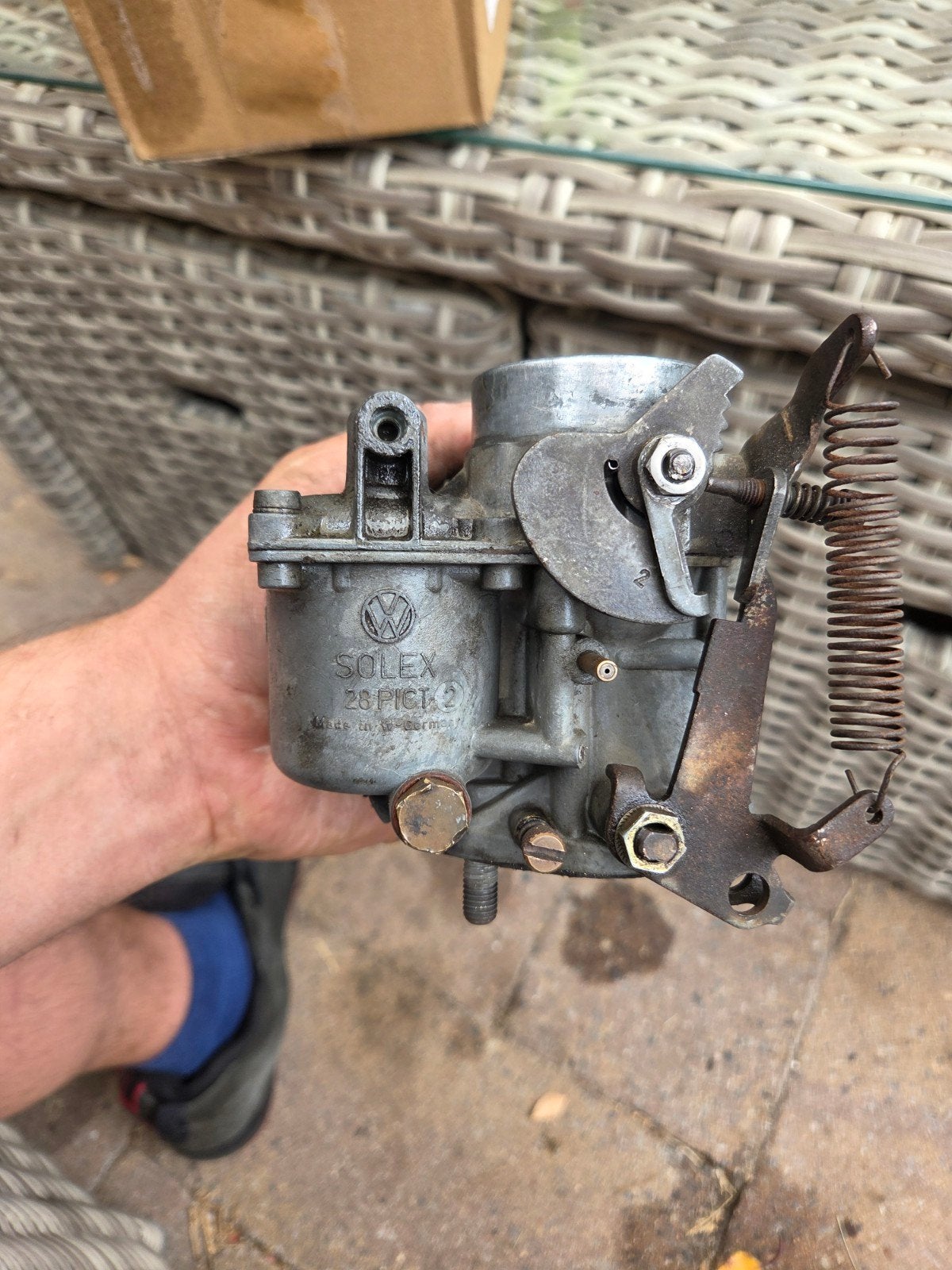 Solex 28 Pict 2 Carburateur VW Kever (niet compleet), Ophalen of Verzenden