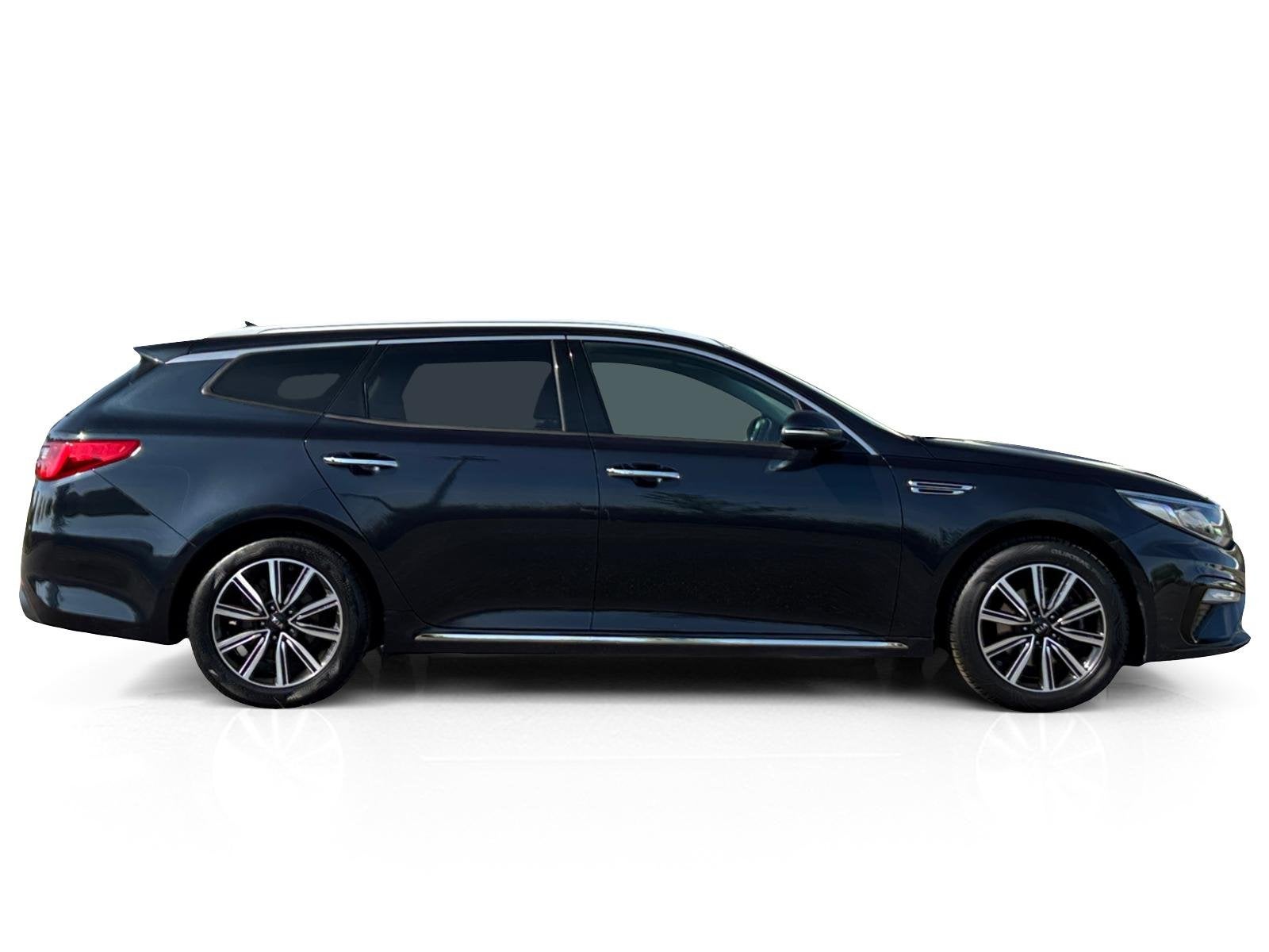 Kia Optima Sportswagon 1.6 T-GDI DynamicPlusLine ✅ Pano, Auto's, Dealer onderhouden, Gebruikt, 4 cilinders, 700 kg