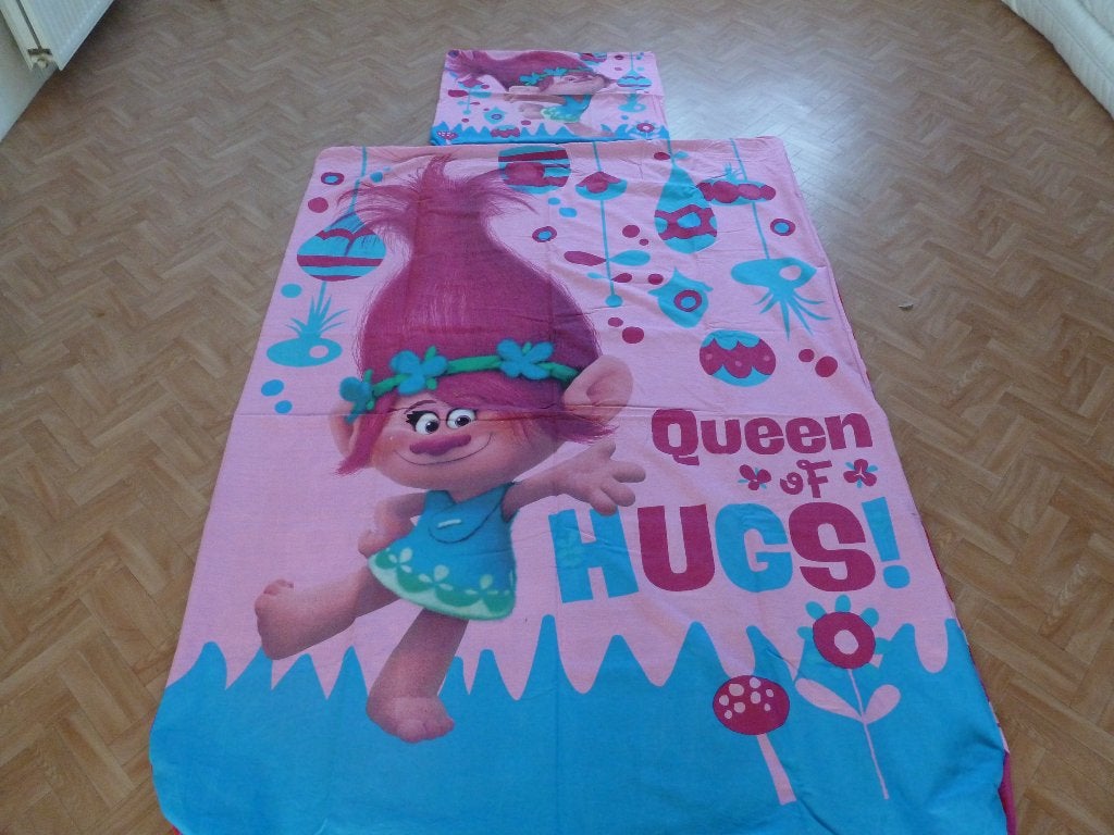 Meisje dekbed overtrekken, Ophalen, Meisje, Zo goed als nieuw, Roze