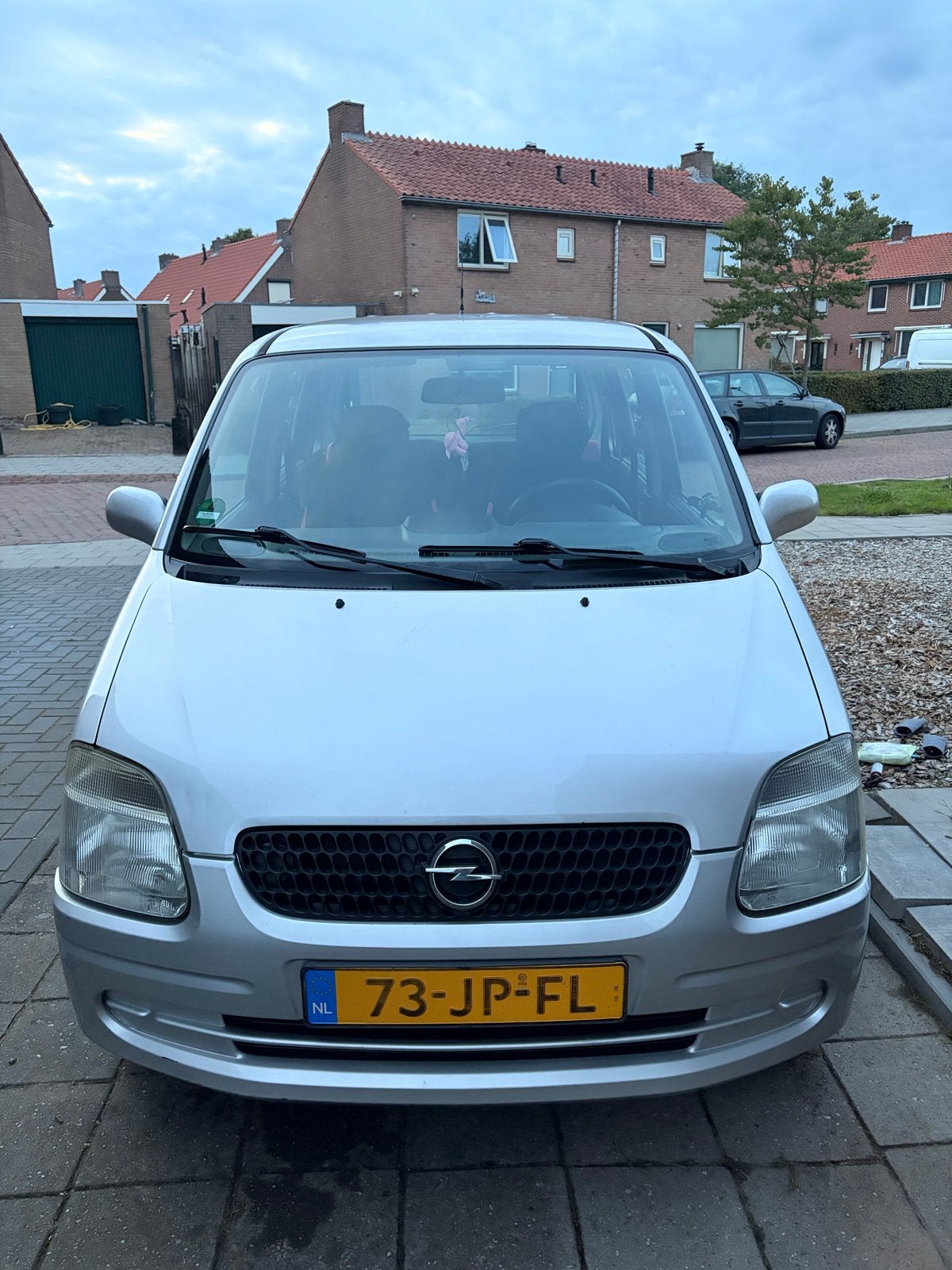 Opel Agila 1.2 I 16V 2002 Grijs, Ophalen