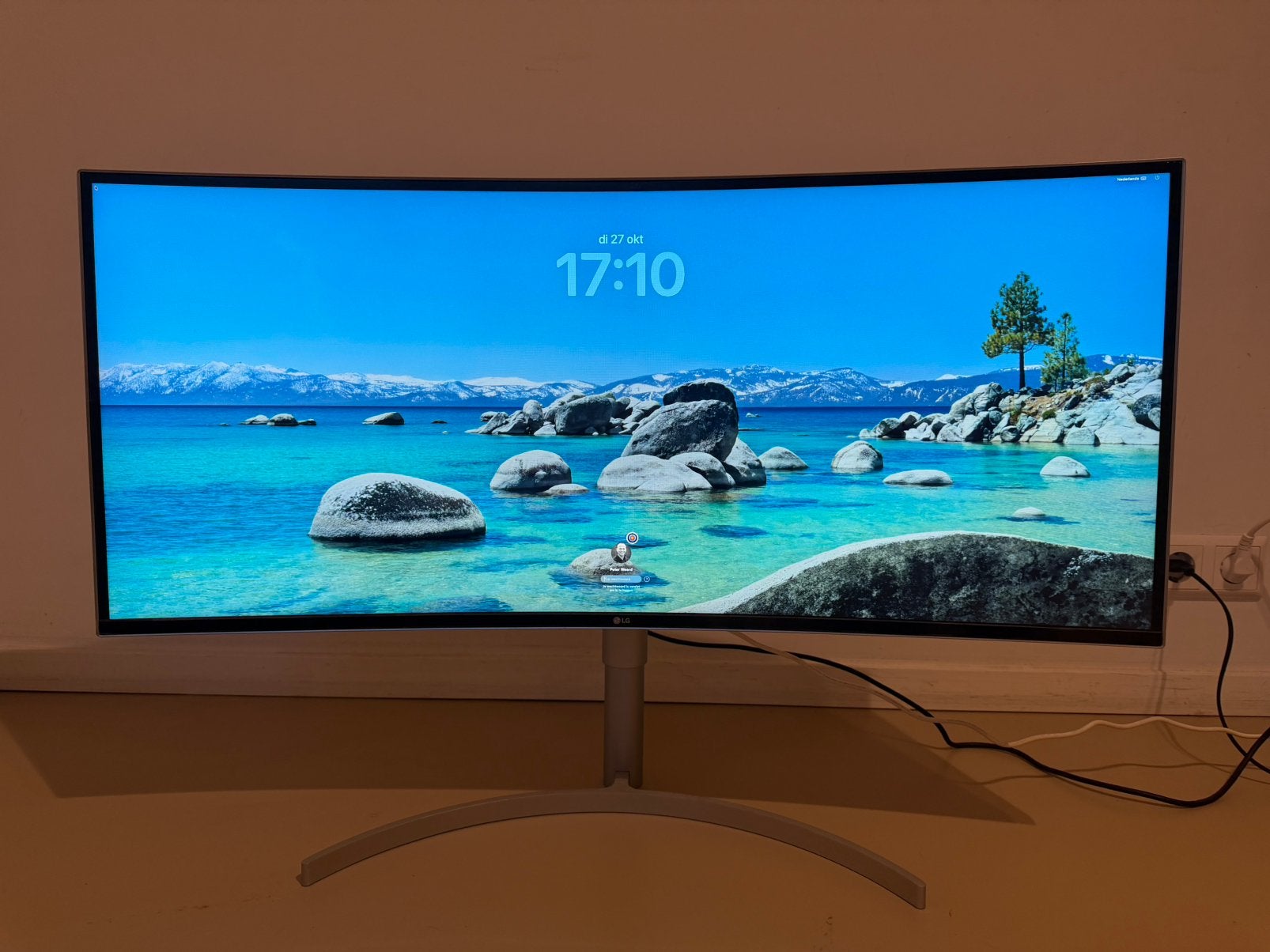 LG 38WK95C / 38BK95C – 38 inch Curved Ultrawide Monitor, Computers en Software, Gebruikt, IPS, Ophalen of Verzenden, Ultra HD (4K)