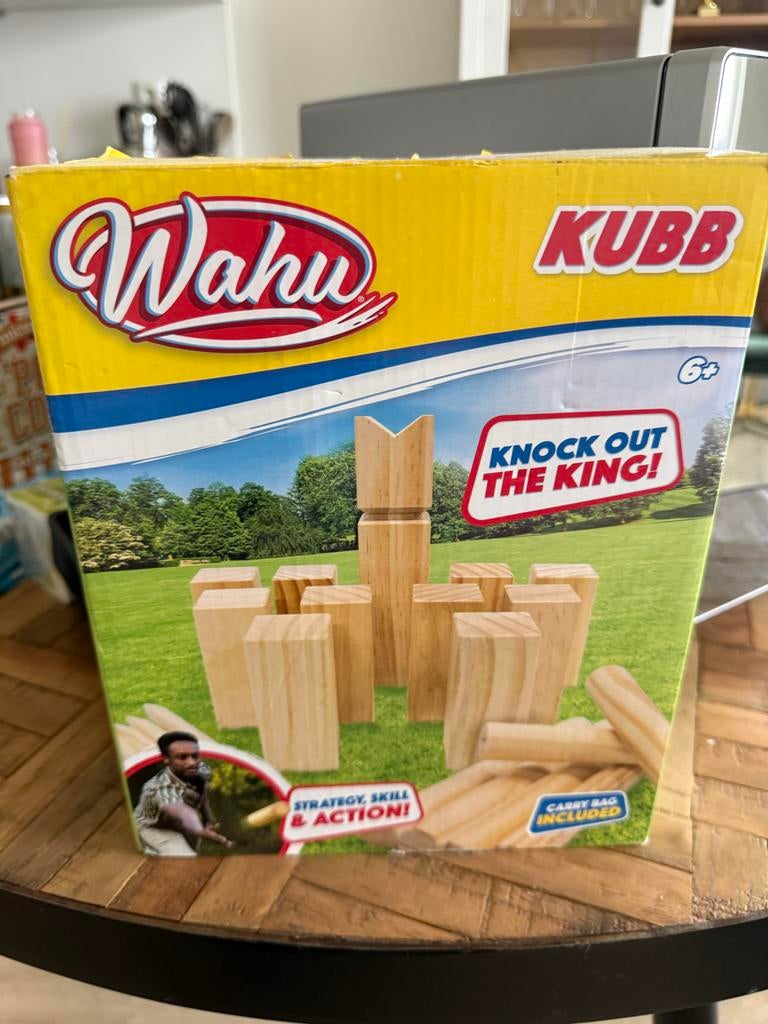 Wahu Kubb Buitenspel, Ophalen, Zo goed als nieuw