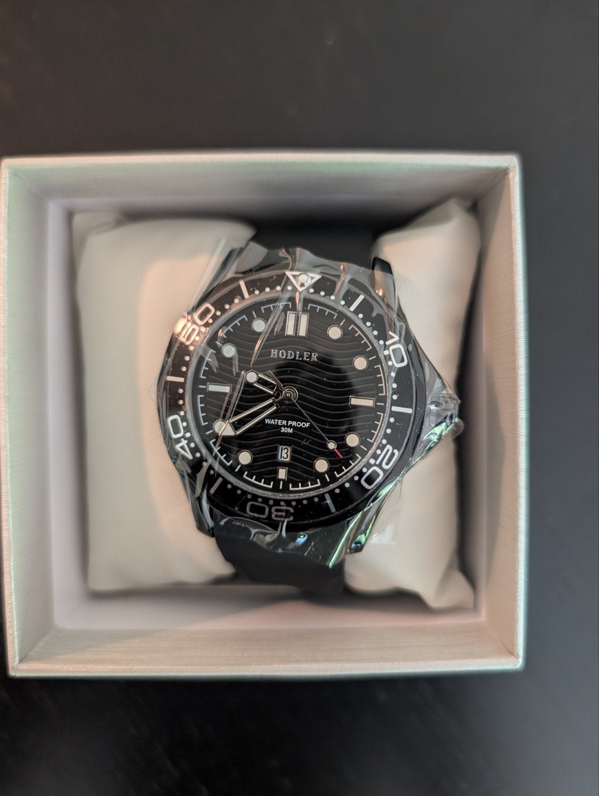 Hodler Bellwald Black Horloge - Stoer & Comfortabel, Ophalen of Verzenden