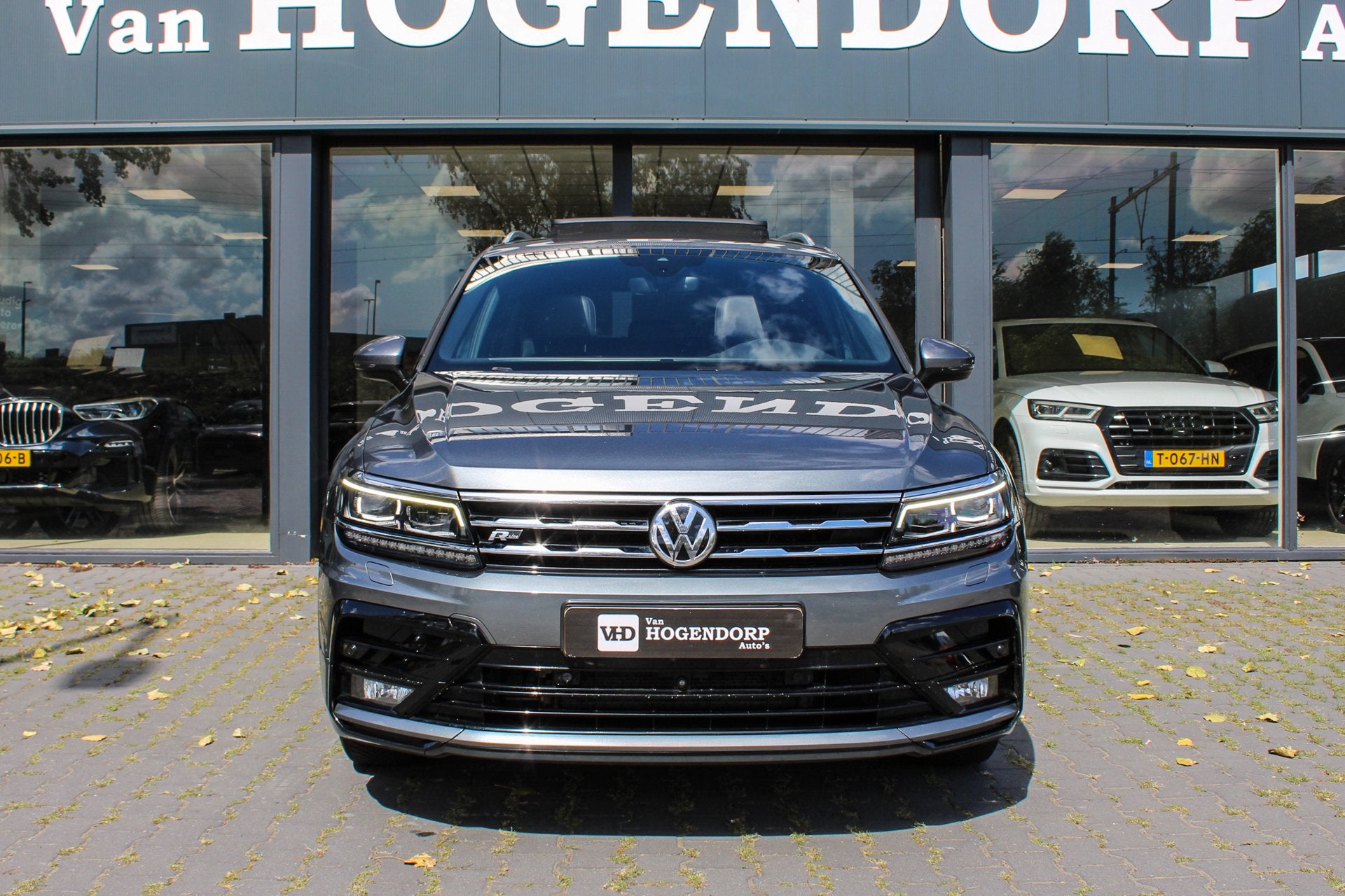 Volkswagen TIGUAN 2.0 TDI 4M R Line PANO NAVI 7p, Automaat, Gebruikt, 4 cilinders, Leder