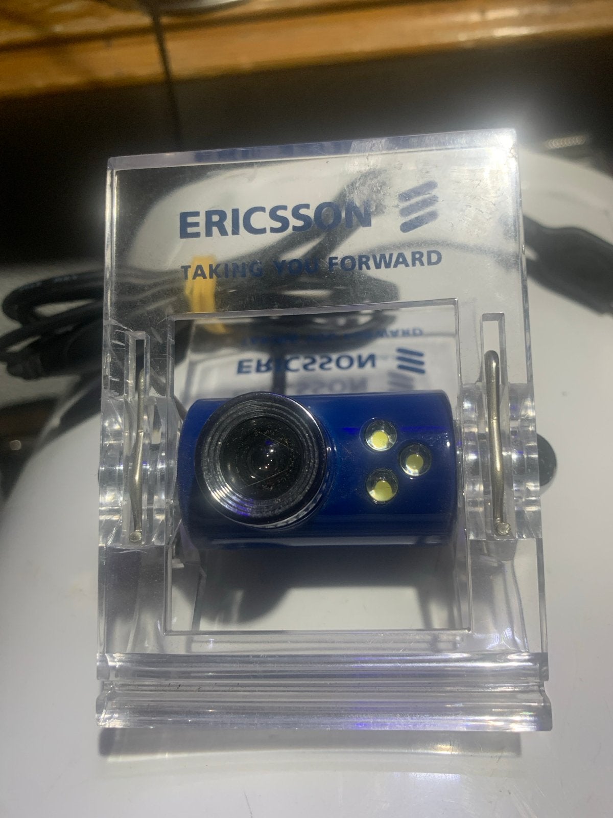 Ericsson Webcam - Vintage Bedrade Camera, Computers en Software, Webcams, Zo goed als nieuw, Bedraad, Windows, Monitorclip, Ophalen of Verzenden