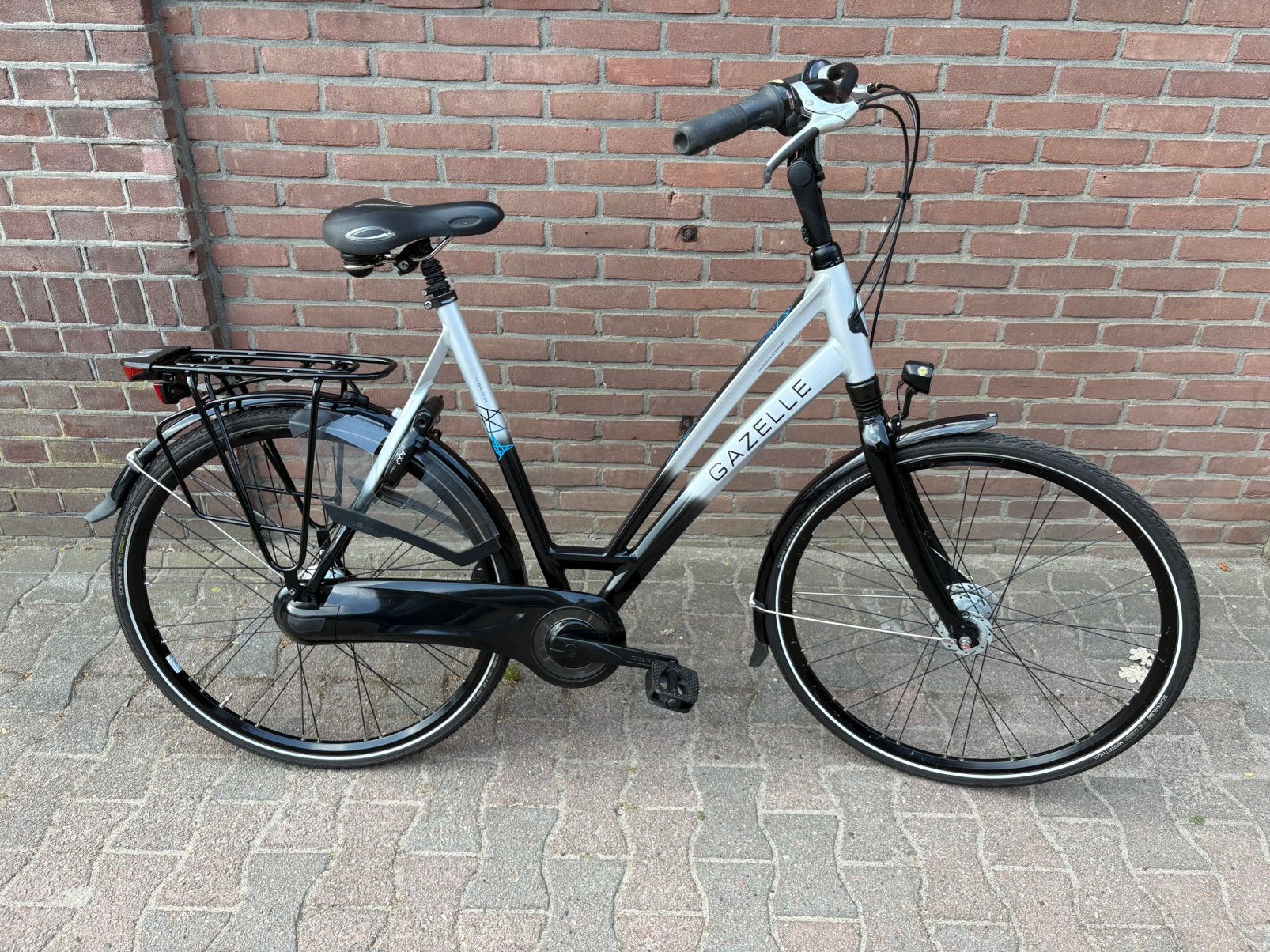 Zo goed als nieuw! Zeer mooie Gazelle Chamonix C7 damesfiets, Ophalen, Versnellingen, 56 cm of meer, Zo goed als nieuw