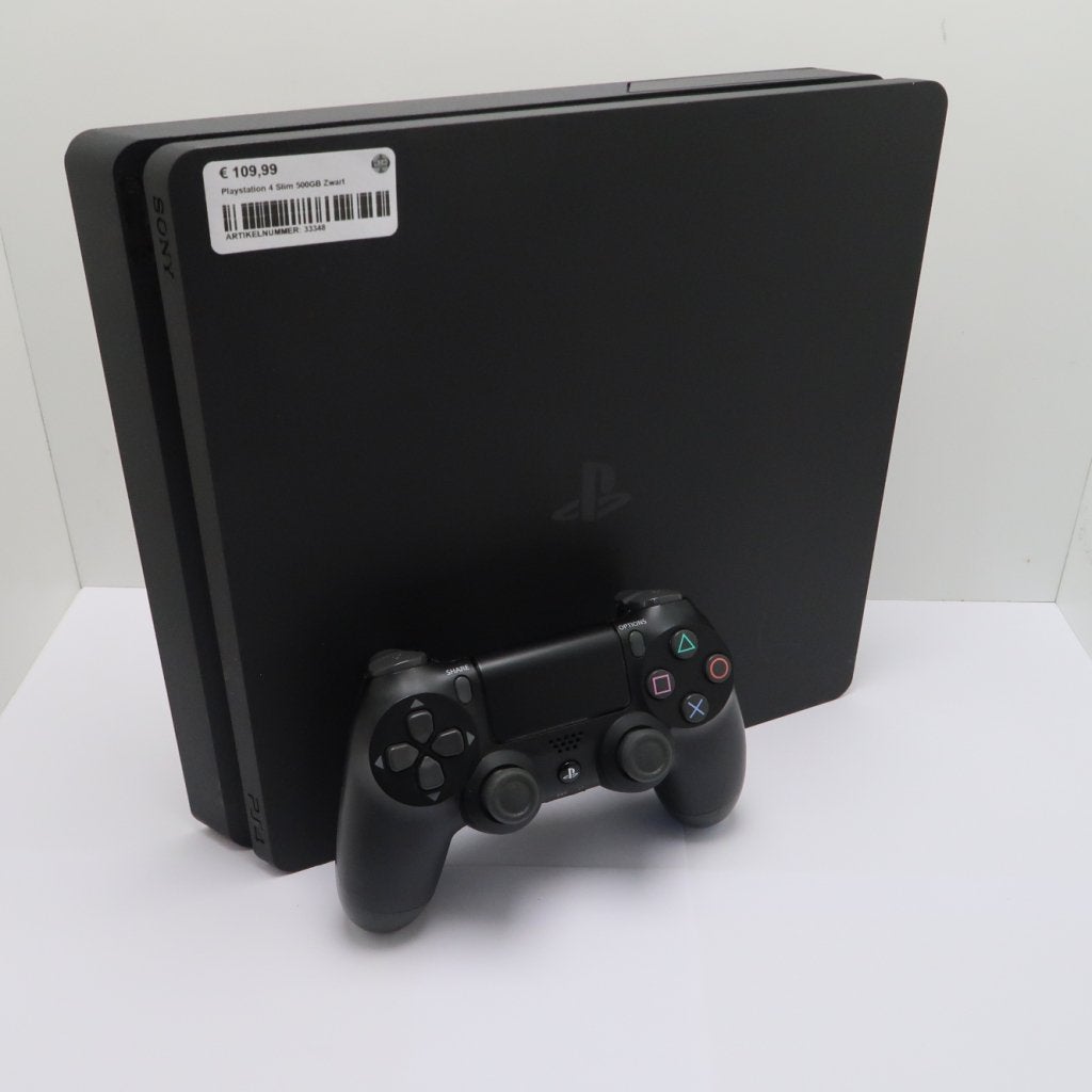 Playstation 4 Slim 500GB Zwart | in Goede Staat