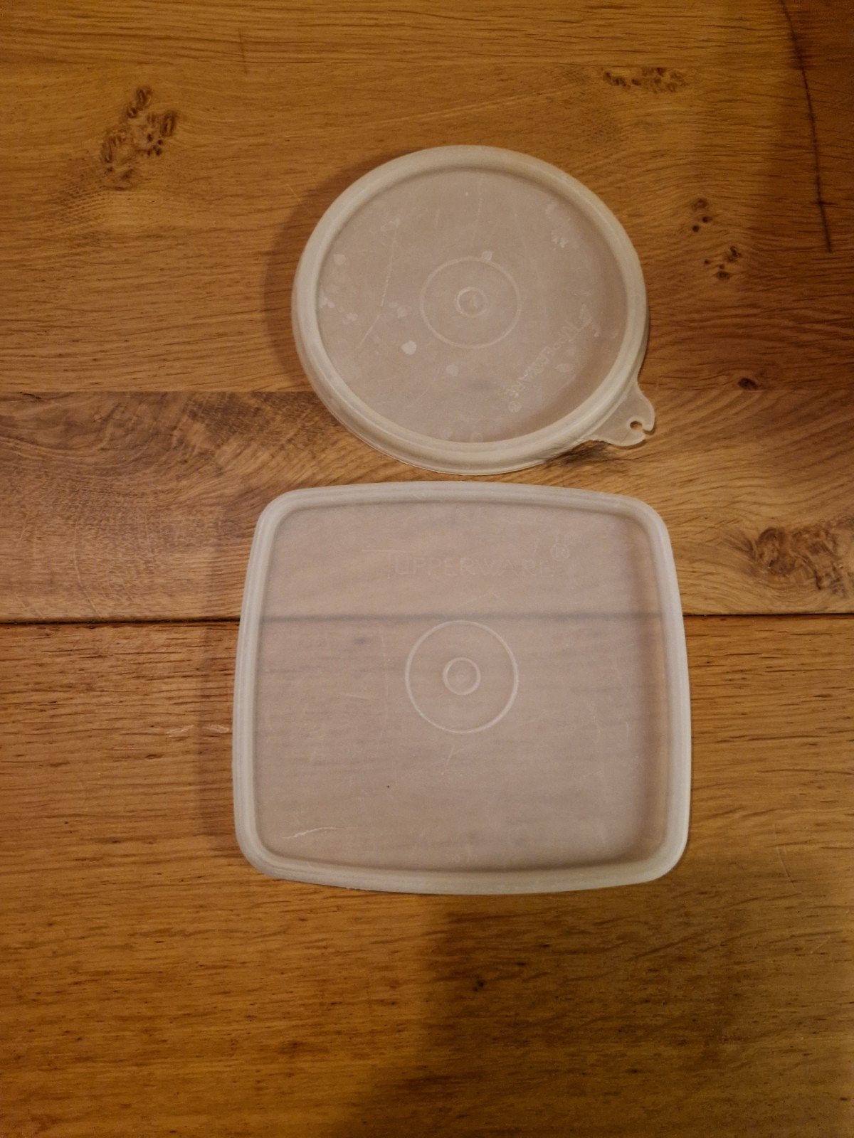 TUPPERWARE LOSSE DEKSELS, Ophalen of Verzenden, Bus of Trommel