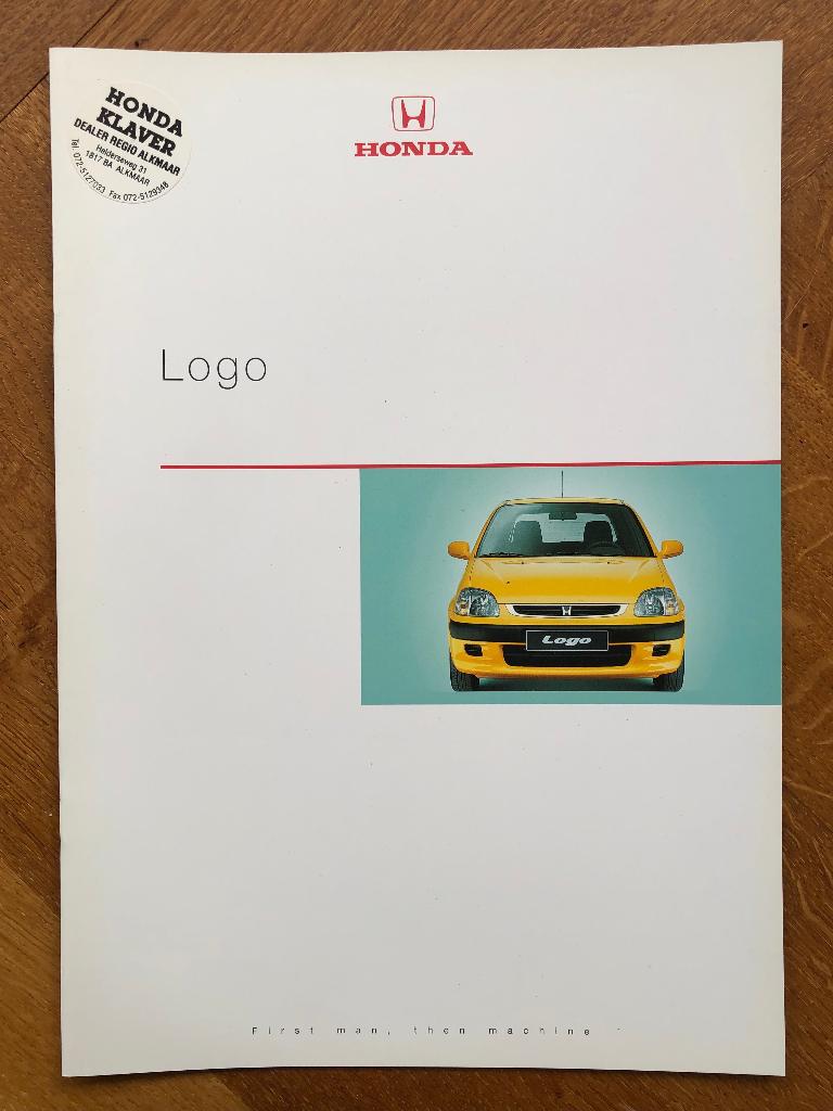 Honda Logo 1.3i folder, Verzenden, Nieuw, Honda, Honda