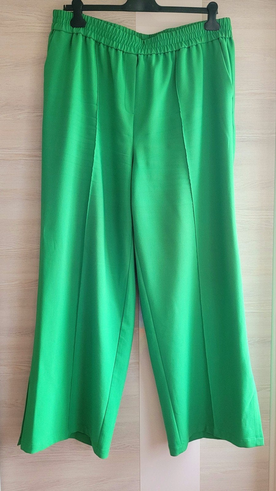 ZGAN Ulla Popken broek groen maat 50 52, Verzenden, Ulla Popken, Zo goed als nieuw, Broek of Spijkerbroek