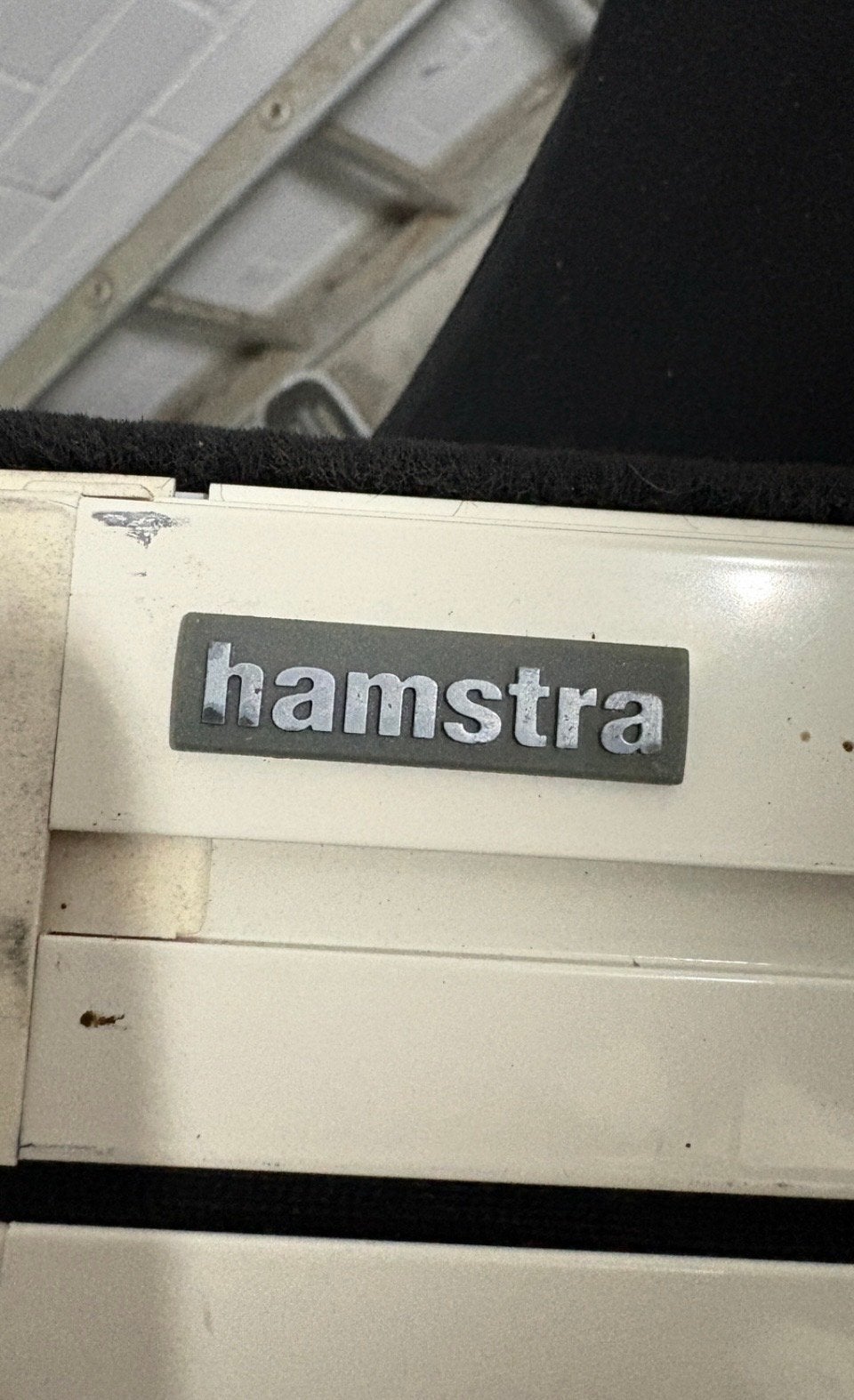 Hamstra Plissé Hordeur, Ophalen, Kunststof, Gebruikt, Hordeur