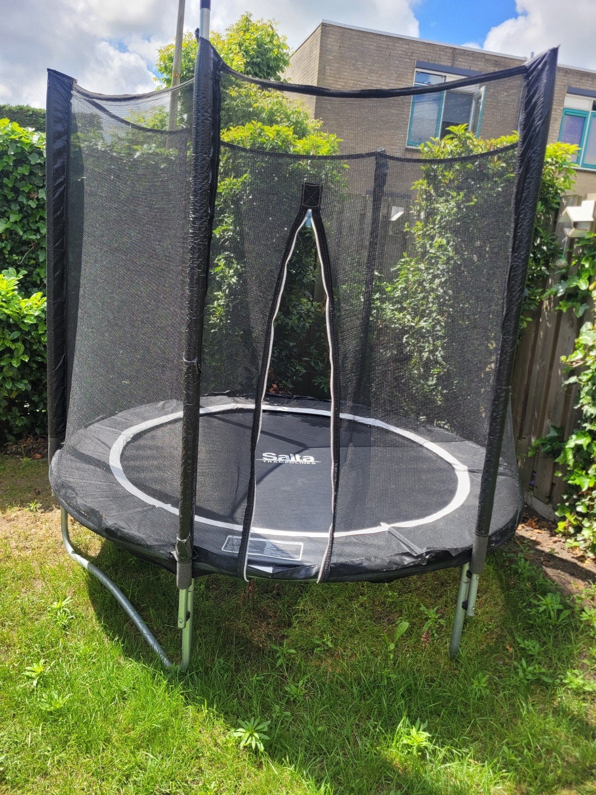 Salta Trampoline met Veiligheidsnet, Ophalen, Gebruikt