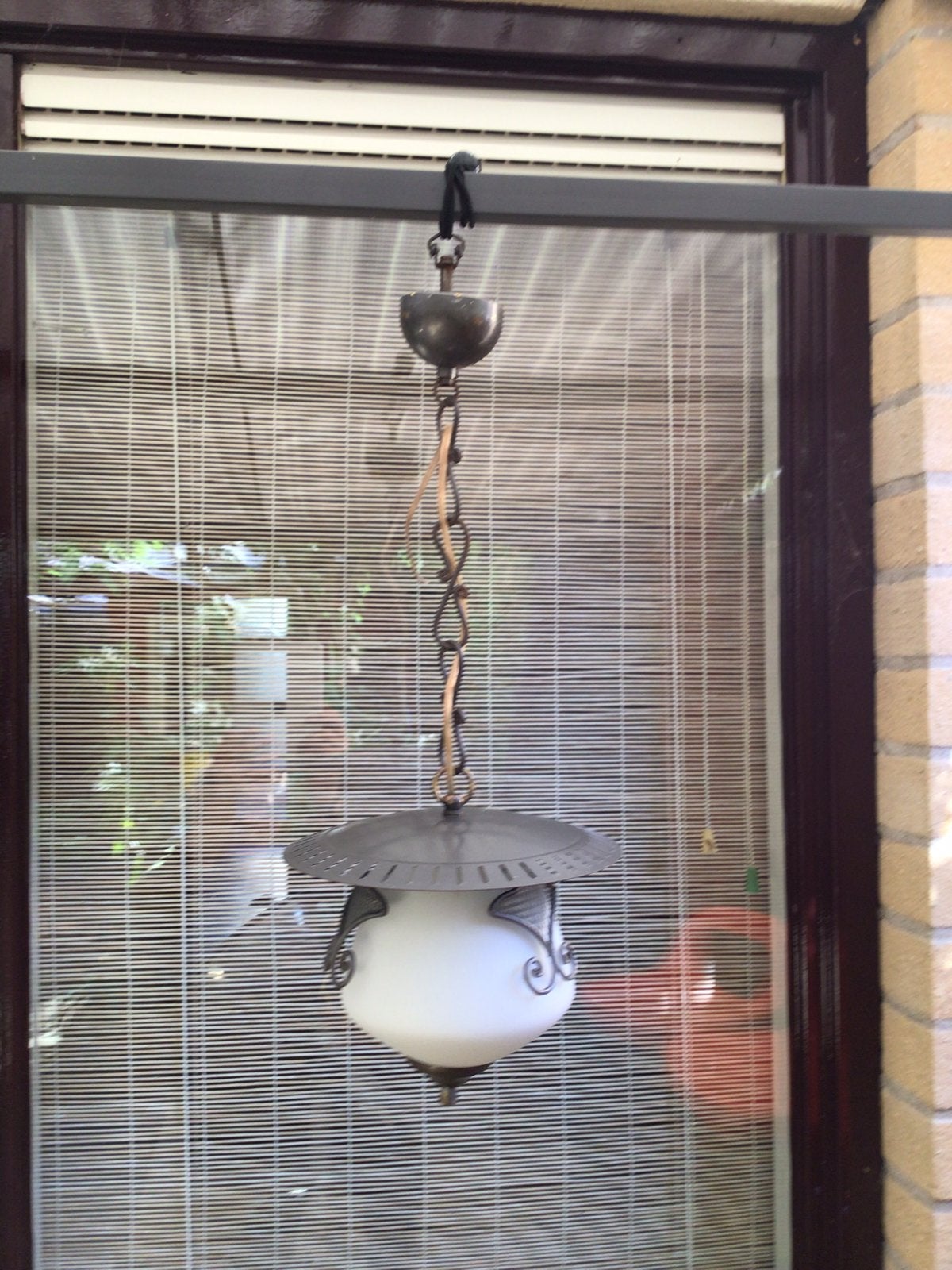 Hanglamp, Art Deco, Gebruikt, Glas, Art Deco, E27 (groot)
