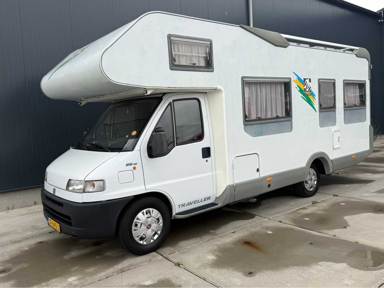 fiat -230 - Knaus - Traveller - Camper - 1996, Bedrijf, Diesel, Fiat