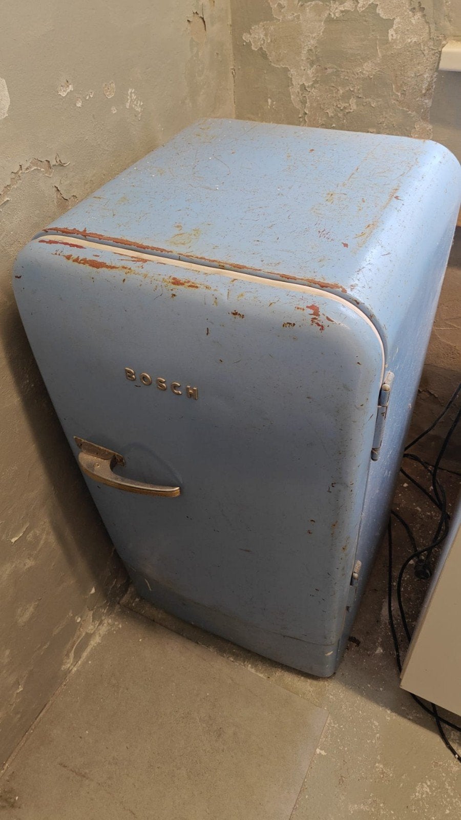Vintage Bosch Koelkast, Witgoed en Apparatuur, Koelkasten en IJskasten, Gebruikt, Minder dan 75 liter, 45 tot 60 cm, Met vriesvak