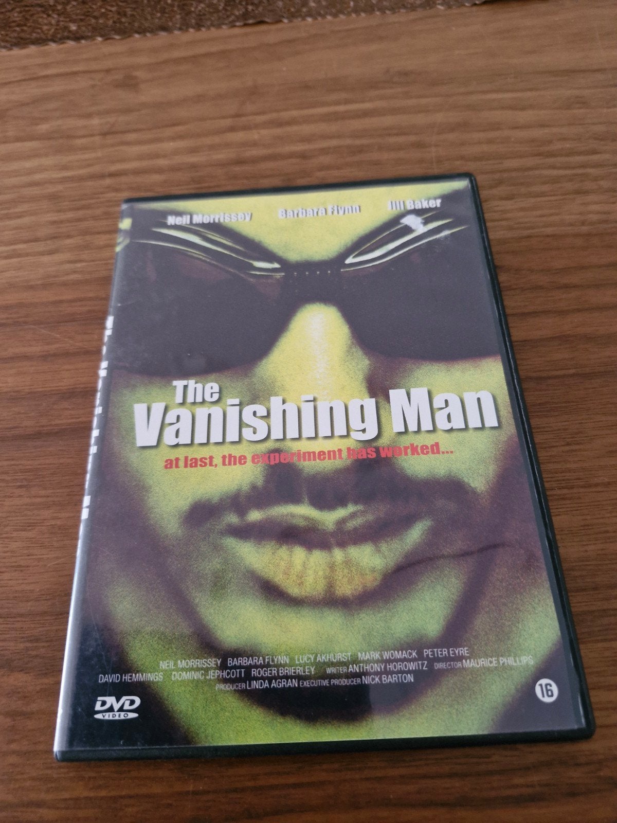 The Vanishing Man DVD - Actie/SF thriller, Vanaf 16 jaar, Nederlands, Actie, Ophalen of Verzenden