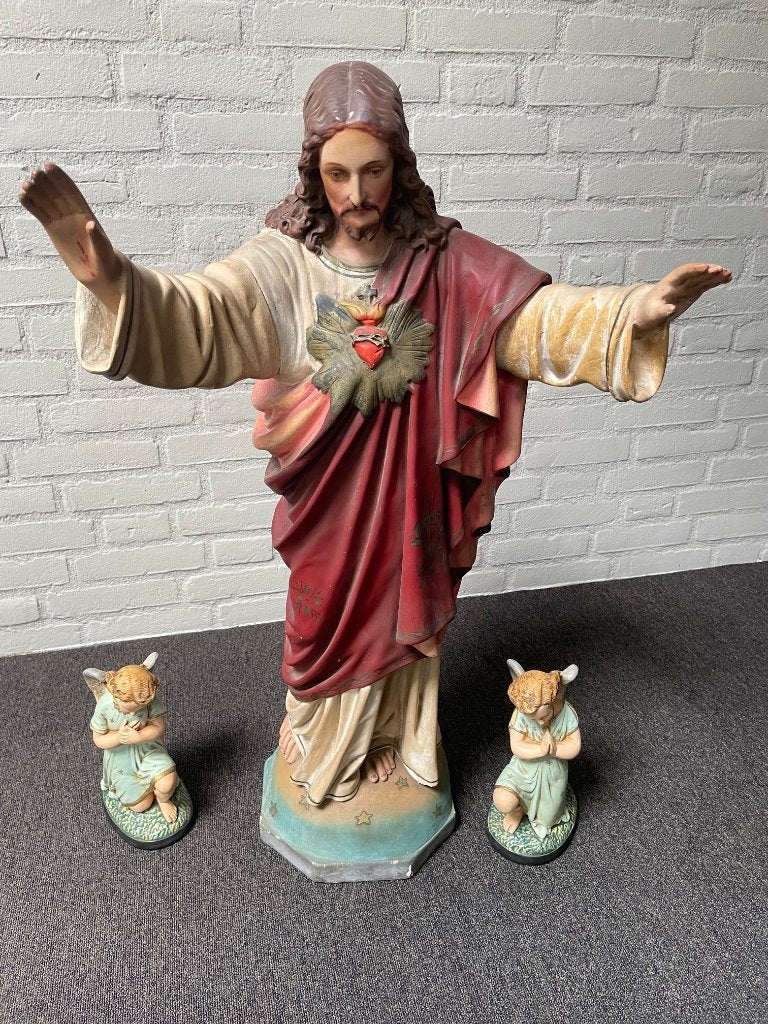 Heilig hart beeld, Ophalen