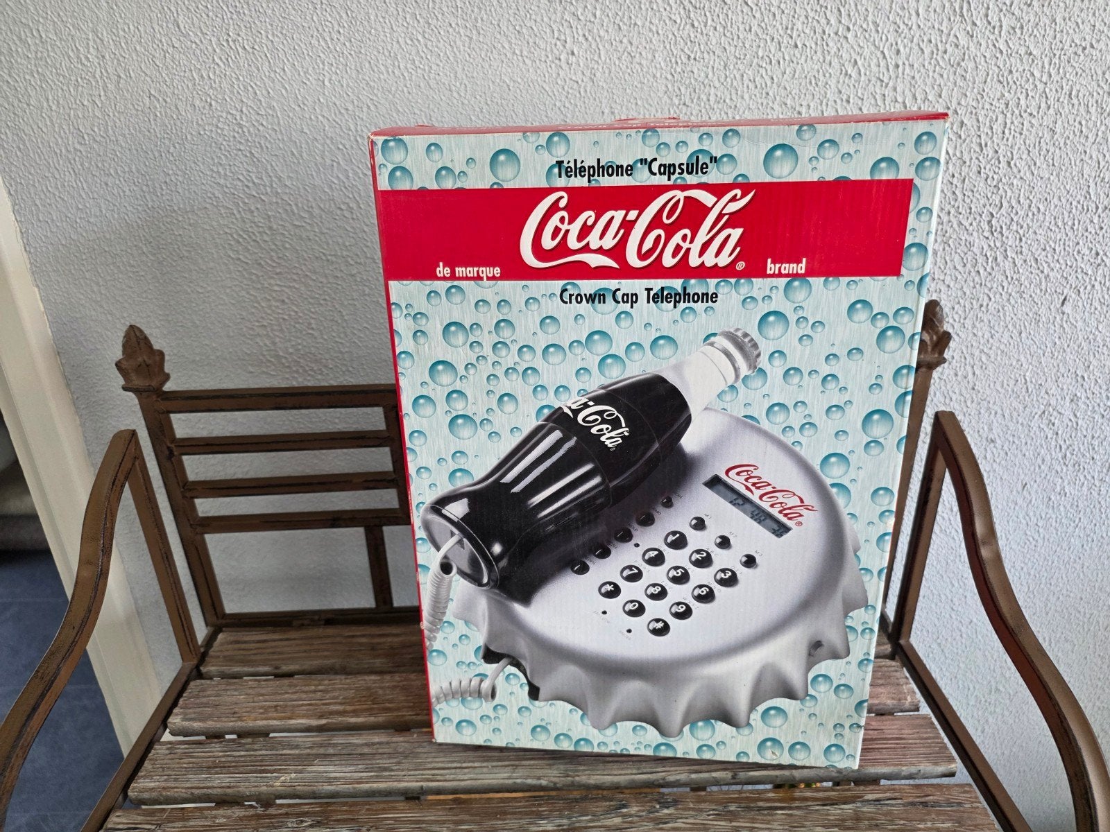 Coca-Cola Crown Cap Telefoon - Nieuw in doos, Verzamelen, Ophalen, Nieuw