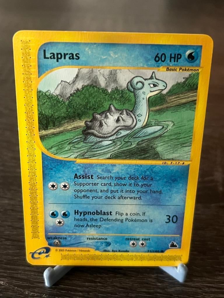 Lapras (71/144) - Skyridge - EX, Hobby en Vrije tijd, Verzamelkaartspellen | Pokémon, Ophalen of Verzenden, Zo goed als nieuw